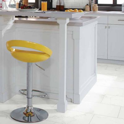 waterproof tile flooring in a kitchen